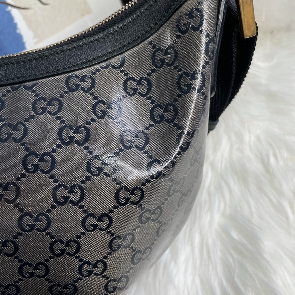 Gucci Crystal coated Monogram crossbody bag - Picture 14 of 16